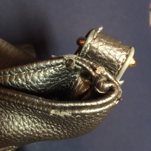 Imoshion Grey/Silver Rhinestone Studded Adjustable Faux LeatherCrossbody Handbag - Picture 13 of 16